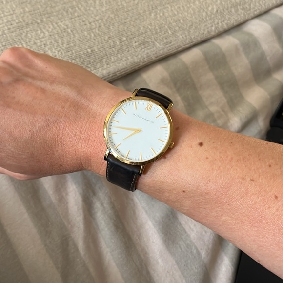 Larsson & Jennings Brown Leather Watch - Picture 7 of 8